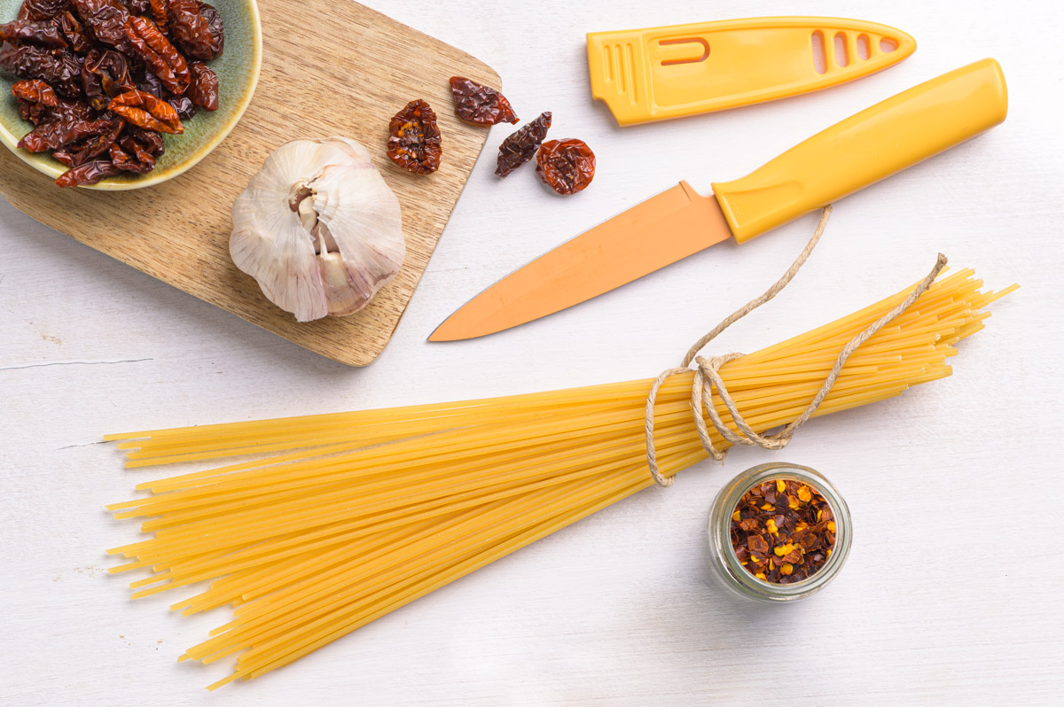 fotografia still life ricetta pasta fagioli 